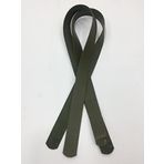 karan tuhafiye Dikmeli Spor Sap/Çanta Sapı/Deri Dikmeli Sap 70 Cm (hakiyeşil)