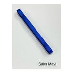 karan tuhafiye Grogren Kurdele 10 mm (1 cm) / 10 Metre, Saks Mavi