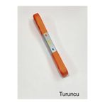 karan tuhafiye Grogren Kurdele 10 mm (1 cm) / 10 Metre, Turuncu