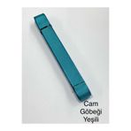 karan tuhafiye Grogren Kurdele 20 mm (2 cm) / 10 Metre, Cam göbeği yeşil