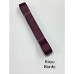 Karan Tuhafiye Grogren Kurdele 20 mm ( 2 cm ) / 10 Metre - Koyu Bordo