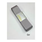 karan tuhafiye Grogren Kurdele 40 mm (4 cm) / 10 Metre, gri