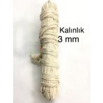 Karan Tuhafiye Hamak,büklüm,taranabilir,makrome Ipi - Ekru2