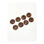 karan tuhafiye Hırka Yelek Düğmesi/Ahşap Düğme / 8 Adet / 1.7 Cm #1, 02978-R953, KRN7230024011