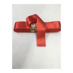 karan tuhafiye Kırmızı Saten Kurdele 10 mt, Kırmızı 30 mm