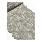 karan tuhafiye Likralı Dantel / 1 metre/Eni: 13 cm, Açık Gri