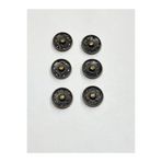 karan tuhafiye Metal Çıtçıt/Kaban Hırka Çıtçıtı / 6 lı set / 2 cm/Oksit