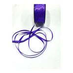 karan tuhafiye Saten Kurdele / 5 mm / 1 top (90-100 metre), koyu eflatun