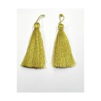 karan tuhafiye Sim Püskül / 10 cm / 2 li Set, Gold 1