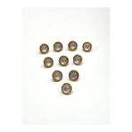 karan tuhafiye Taşlı Bluz Düğmesi/Metal Bluz Düğmesi Gold / 10 Adet /2887/ Model 7