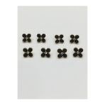 karan tuhafiye Taşlı Düğme/bluz Düğmesi 8 Li Set/Metal Taşlı Bluz Düğmesi