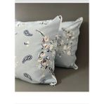 Karani Home 2 Adet Fermuarlı Yastık Kılıfı - 50 × 70 cm - Gece Mavisi