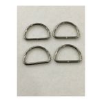 karantuhafiye Çanta Halkası D Demir 3,5 Cm 4 Lü Set
