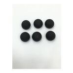 karantuhafiye Italyan Mat Inci Bombeli Model Hırka Yelek Düğmesi Takımı 6 Lı Set Siyah 1,5 Cm (KOD:3598)