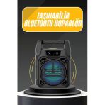 Karaoke Mikrofonlu Fm Radyolu Bluetooth Hoparlör Yüksek Ses Kaliteli P204377s4734