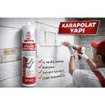 Karapolat Strafor Yapıştırıcısı Kartonpiyer Yapıştırıcısı Tavan Kaplama Için Yapıştırıcı 310ML/480GR