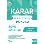 Karar Medeni Usul Hukuku Konu Anlatımı 2021 - Temsil Kitap Yayınları
