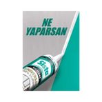 Kararmayan Kararmaz Siyahlaşmayan Hijyenik Antibakteriyel Ekstra Beyaz Silikon - Option-1