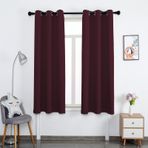 Karartma halkalı perdeler, çocuk odası için, 120 x 100 cm, termal yalıtımlı, kolay kurulum, yatak odası ve oturma odası dekoru için ideal