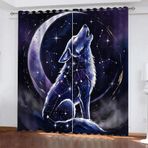 Karartma Kurt Hayvan Perdeleri 60x140 cm Isı Yalıtımlı Opak Pencere Perdesi Çocuk Yatak Odası ve Oturma Odası için Anti Soğuk ve Isı Kısa Kuşgözü Paneller