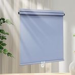 Karartma Stor Perde Pencere Perdeleri, Taşınabilir Geri Çekilebilir Perdeler, 32-150 cm Genişliğinde Geçici Isı Yalıtım Stor Perde, Serbest Delikli, Yatak Odası, Çocuk Odası İçin, Gri-85x200 cm