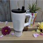 Karasu 316 Paslanmaz Çelik Termos - Beyaz - 720 ml