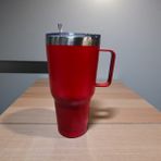 Karasu Paslanmaz Çelik 900 ml Termos - Kırmızı