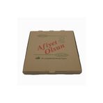 Karataş PACK Pizza Kutusu Kraft -kahverengi 100 Lü. 30x30 Cm.