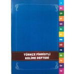 Karatay 96 Sayfa Karton Kapak Fihristli Türkçe Kelime Defteri