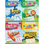 Karatay Çocuk Yayınları Kelime Avı - Bulmaca Kitabım - 4'lü Seri