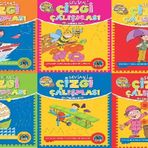 Karatay Çocuk Yayınları Sevimli Çizgi Çalışması (6 Kitap Set)