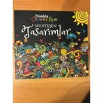 Karatay Yayınları 4E Boyama Kitabı Muhteşem Tasarımlar