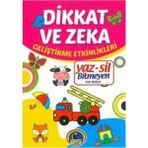 Karatay Yayınları 4E Defter Yaz-Sil Dikkat Ve Zeka Geliştirme Etkinlikleri Karatay Yayınevi + Kalem