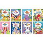 karatay yayınları 4e sticker çıkartmalı aktivite kitabı 8 kitap - Yok