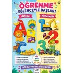 Karatay Yayınları Çizgilerle Çizerek Alfabe ve Matematik Öğrenme Kitapları - 2 KİTAP