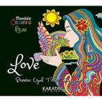 Karatay Yayınları Coloring Relax Mandala - Love