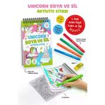 Karatay Yayınları SDKT-9786259499031 Unicorn Boya Ve Sil Aktivite Kitabı 3 Yaş