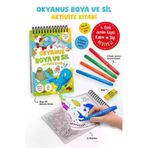 Karatay Yayınları SDKT-9786259499086 Okyanus Boya Ve Sil Aktivite Kitabı 3 Yaş