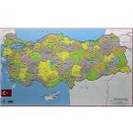 Karatay Yayınları Türkiye Haritası Yap Boz 30X40