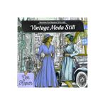 Karatay Yayınları Yetişkinler İçin Mandala - Vintage Moda Stili Mandala Boyama Kitabı - 12 Sayfa