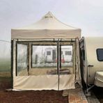 Karavan Çadırı Kış Bahçesi Portatif Outdoor Kamp Çadırı Katlanır Tente (Eko 30x30x0,8mm Profil)