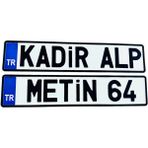 Karavan Plakası ,dekor Plaka, Özel Plaka