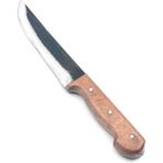 Karbon Dövme Çelik 31,5 cm Bıçak - Kahverengi