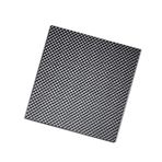 Karbon Fiber Tüpler, 500x500mm Tam 3K Karbon Fiber Levha Levha Paneli, Karbon Fiber Levhalar Düz Dokuma Karbon Elyaf Levhalar Parlak Yüzey %100 3K Karbon Fiber Plaka 1 adet (Renk: 6,0m