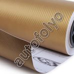 Karbon Folyo Altın Kendinden Yapışkanlı 127 CM X 2 METRE