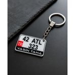 Karbonsoft Kişiye Özel Pleksi Motorsiklet Plaka Anahtarlık Dayanıklı Malzeme ile Şık ve Kullanışlı Aksesuar