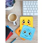 Karbonsoft Pokemon Temalı Bardak Altlığı Ahşap Baskılı Altlık 4'lü set (9 x9CM) karbonNM51