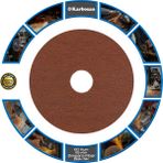 Karbosan 115 mm 60 Kum Fiber Disk Zımpara