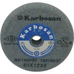 Karbosan 63 x 12 x 8 mm Hızar Makinesi Konik Bileme - Zımpara Taşı