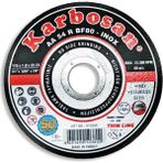 Karbosan İnox Kesme Taşı 115 mm Kalınlık 1.0 mm ile Isınma Yapmadan Kesim Sağlar
